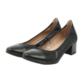 Escarpins à talon Espinto 535 noir 3