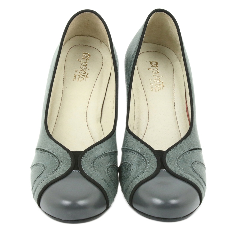 Espinto Classic Women's High Heels 395 Tęg G1 / 2 Gray gris 4 Espinto Classic Women's High Heels 395 Tęg G1 / 2 Gray gris 4