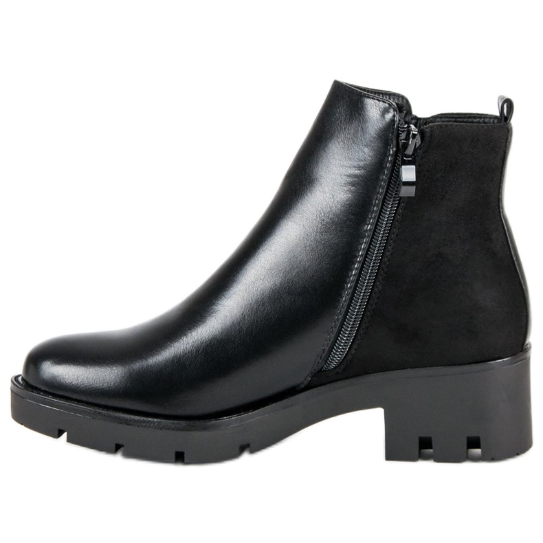 Seastar Bottes classiques sur la plate-forme le noir 1