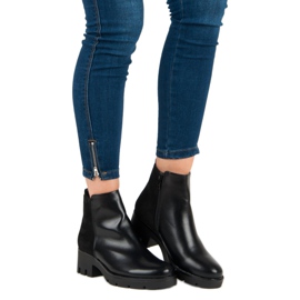Seastar Bottes classiques sur la plate-forme le noir 4