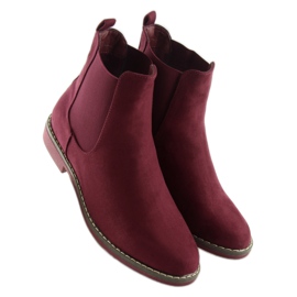 Boots Jodhpur femme, bordeaux 491 Red rouge 2