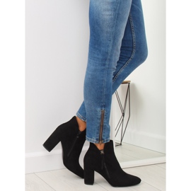 Bottines noires à talons 6900 Noir le noir 2