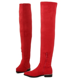 Cuissardes femme rouges 7570-PG 2 Cuissardes femme rouges 7570-PG 2