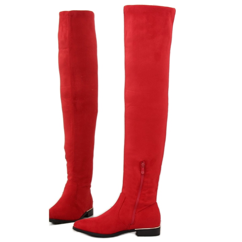 Cuissardes femme rouges 7570-PG 2 Cuissardes femme rouges 7570-PG 2