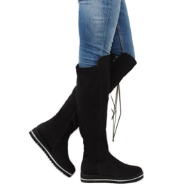 Cuissardes noires pour femmes A-177 Noir 1