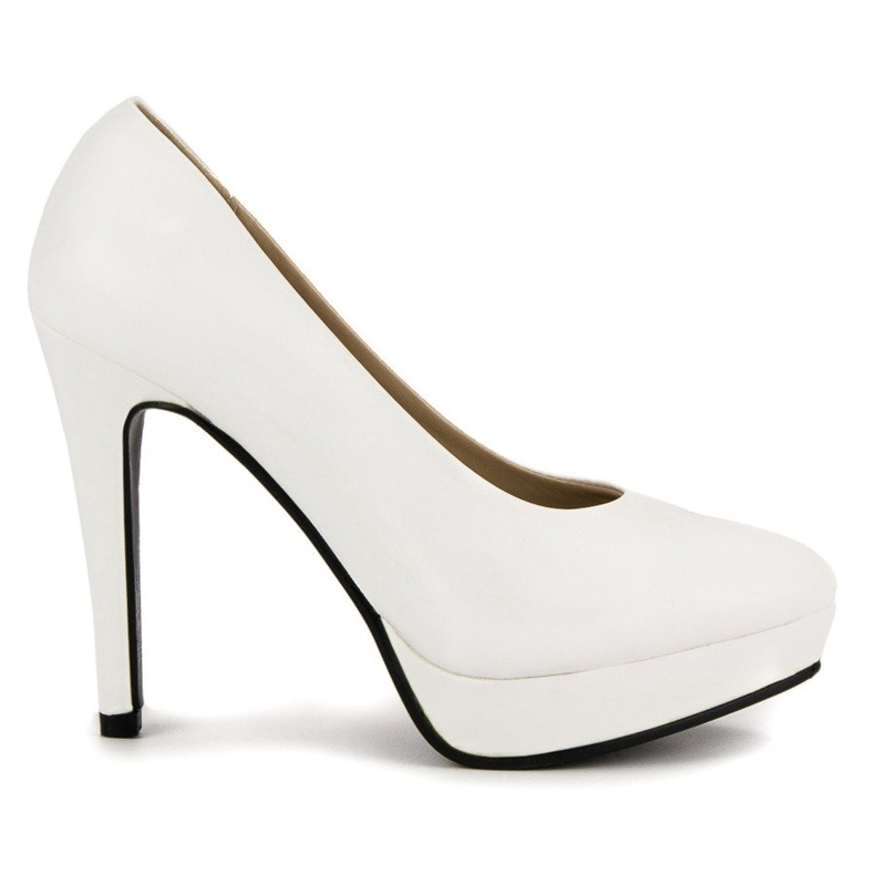 J. Star Talons hauts sexy sur la plateforme blanche 2