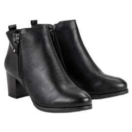 J. Star Bottes élégantes classiques le noir 1