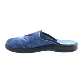 Befado chaussures pour enfants pantoufles 707Y396 bleu marin bleu 2