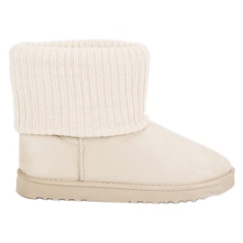 Bottes de neige en daim brun 10