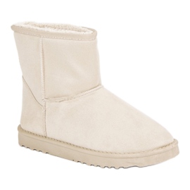 Bottes de neige en daim brun 8