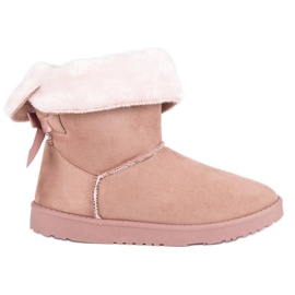 Haut Mukluki rose 1 Haut Mukluki rose 1