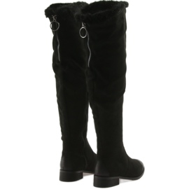 M.Daszyński Bottines avec bidon noir 1602 3