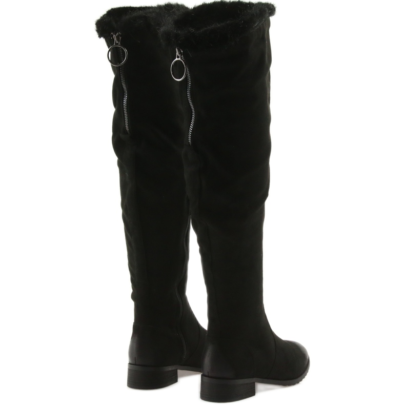 M.Daszyński Bottines avec bidon noir 1602 3