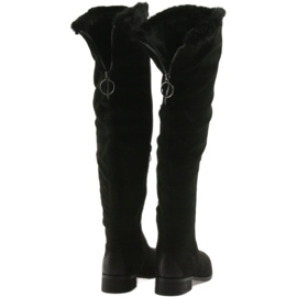 M.Daszyński Bottines avec bidon noir 1602 le noir 2