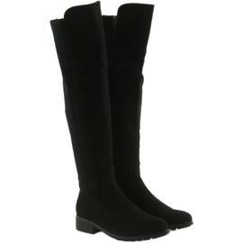 Bottes noires avec une chaussette Filippo 3