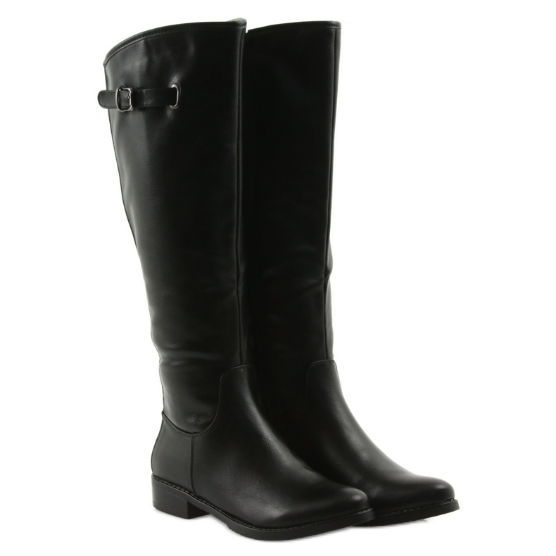 M.Daszyński Bottes Officiers Daszyński SA131 noir 4