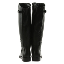 M.Daszyński Bottes Officiers Daszyński SA131 noir 3