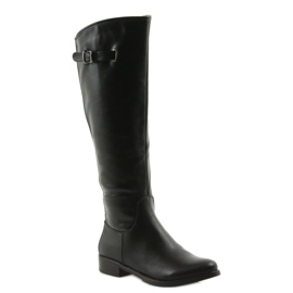 M.Daszyński Bottes Officiers Daszyński SA131 le noir 1