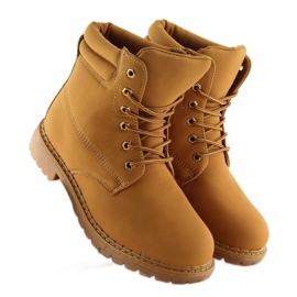 Bottes en bois, camel BB2021-KB Camel brun 2