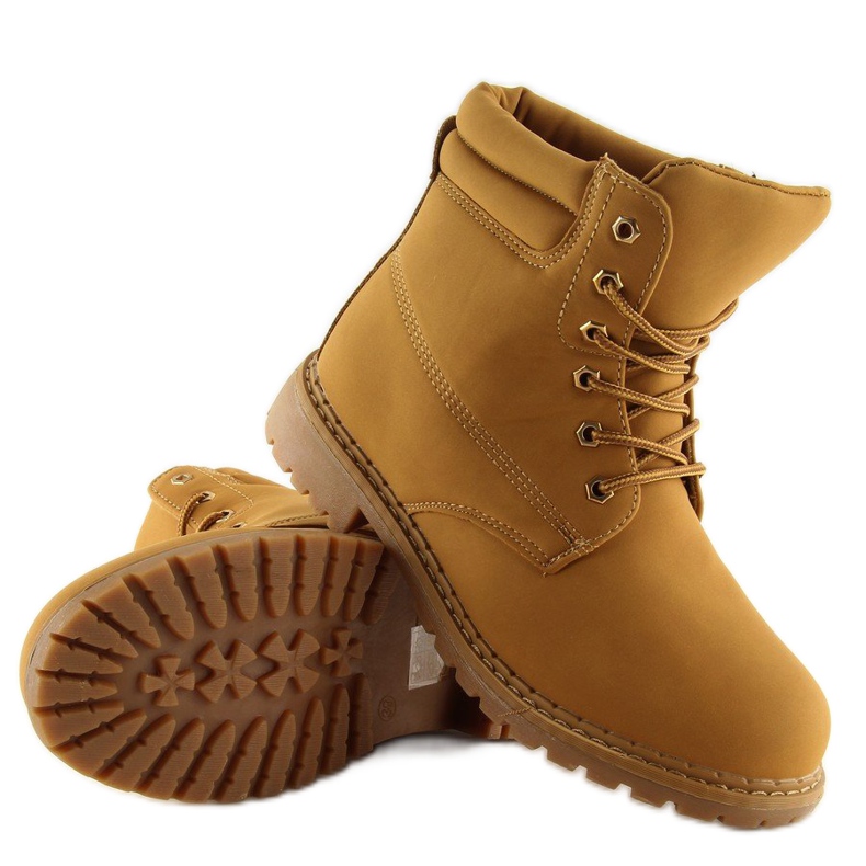 Bottes en bois, camel BB2021-KB Camel brun 1