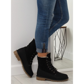 Bottes en bois noir 1123-PA Noir le noir 3