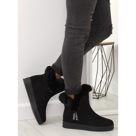 Bottes de neige chaudes noires MZ-75 Black le noir 2
