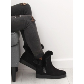 Bottes de neige chaudes noires MZ-75 Black le noir 1