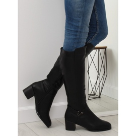 Noir Bottines à talons SG-206 Noir le noir 2