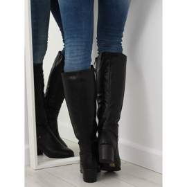 Noir Bottines à talons SG-206 Noir le noir 4
