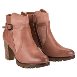 Super Me Bottes de poudre élégantes rose 1