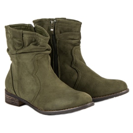 Nio Nio Bottines olive vert 7