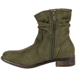 Nio Nio Bottines olive vert 5