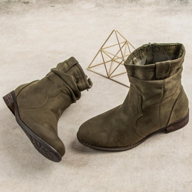Nio Nio Bottines olive vert 3