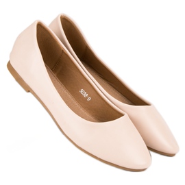 Ballerines confortables brun multicolore 1