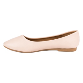 Ballerines beiges multicolore 4