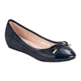 Ballerines à la mode bleu 3