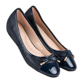 Ballerines à la mode bleu 2