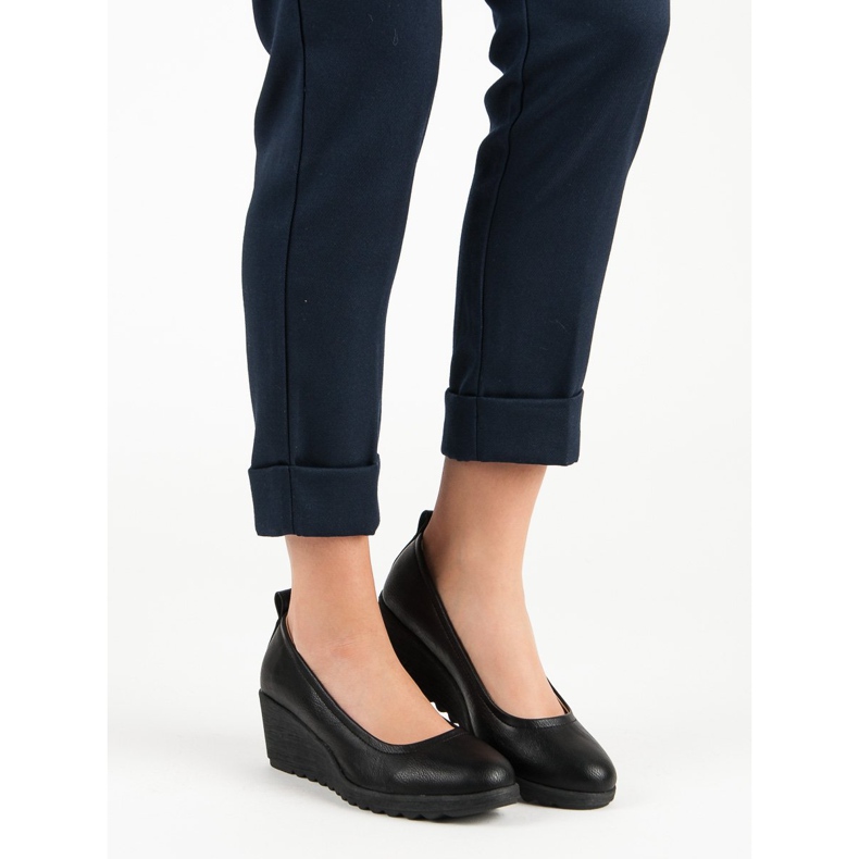 J. Star Escarpins compensés noirs le noir 2 J. Star Escarpins compensés noirs le noir 2