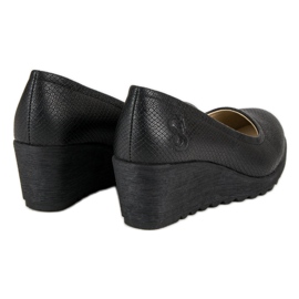 J. Star Pompes compensées le noir 6