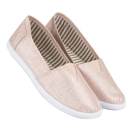 Comer Slipons confortables brun jaune 4
