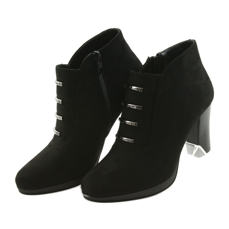 M.Daszyński Daszyński bottes en daim sur le poste noir 3