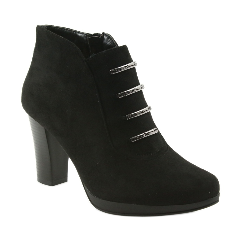 M.Daszyński Daszyński bottes en daim sur le poste noir 1