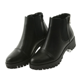M.Daszyński Daszyński MR1813 bottes d'hiver pour femmes le noir 3