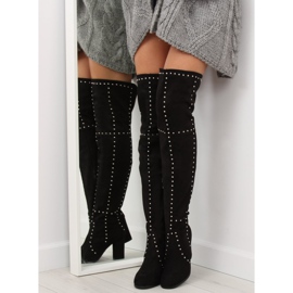 Bottines noires à talons NC221 Noir 1