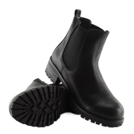 Bottines Jodhpur noires 945-PA Noir le noir 1