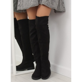 Bottes de mousquetaire noires 0-231 Noir 1