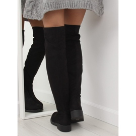 Bottes de mousquetaire noires 0-231 Noir 2