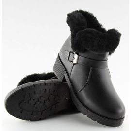 Noir Bottes noires pour femmes SJ1820-1 Noir le noir 2