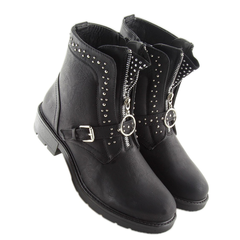 Bottes noires pour femmes BH135-KB Noir 2