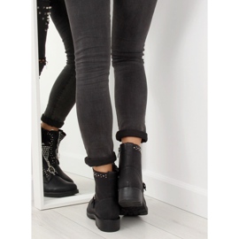 Bottes noires pour femmes BH135-KB Noir le noir 1